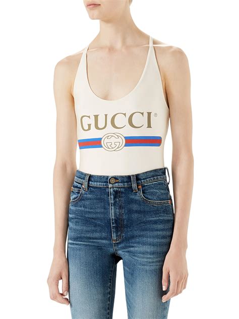 womens gucci bodysuit|jumpsuit Gucci bodysuit.